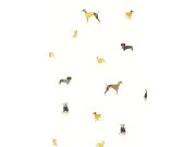 Tapety Yara Tapety dle materiálu Vliesové tapety - Vliesová tapeta s pejsky, 118560, Joules, Graham&Brown Vliesová tapeta s pejsky, 118560, Joules, Graham&Brown