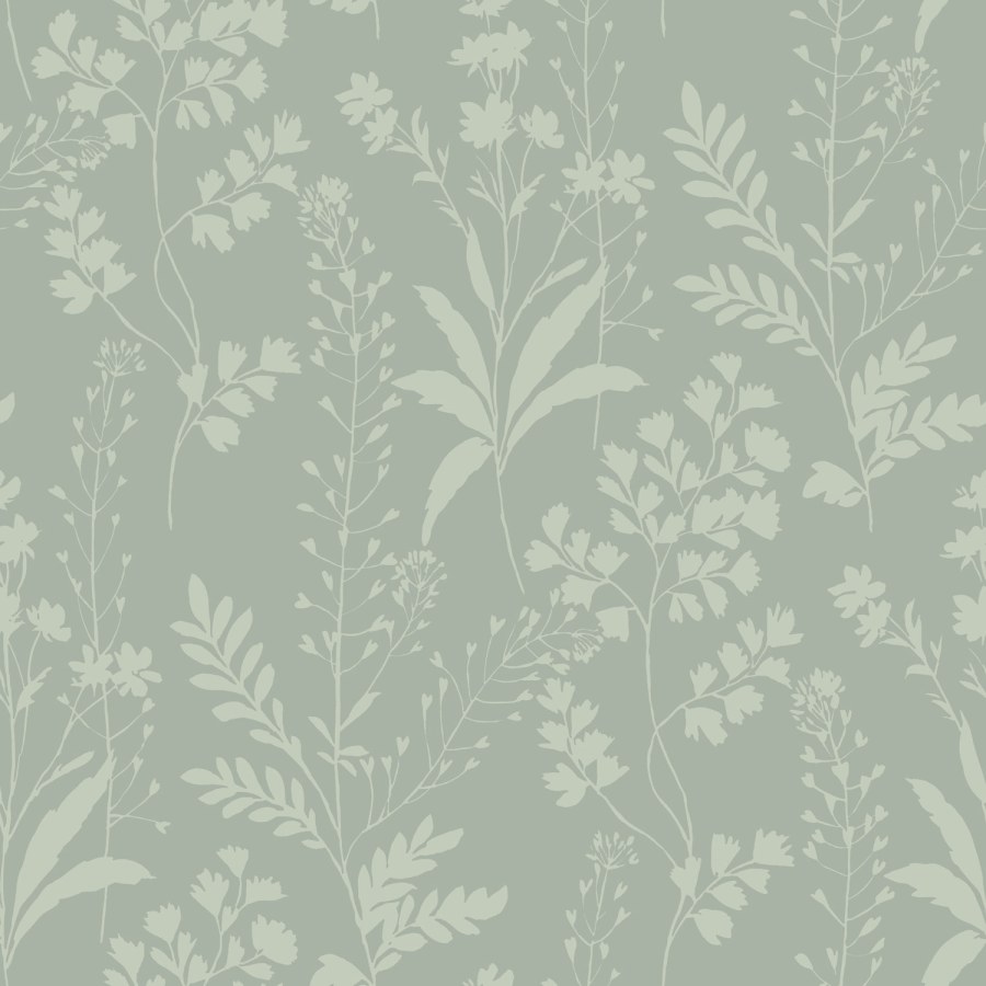 Zelená vliesová tapeta na zeď, listy, M52814, Botanique, Ugepa - Vliesové tapety