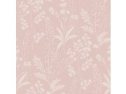 Růžová vliesová tapeta na zeď, listy, M52813, Botanique, Ugepa