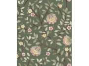 Zelená květinová vliesová tapeta na zeď, B19984D, Botanique, Ugepa