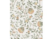 Bílá květinová vliesová tapeta na zeď, B19904, Botanique, Ugepa