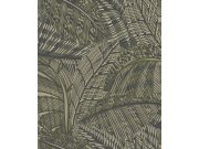 Luxusní zelená vliesová tapeta s listy, 221313, Botanical, BN Walls