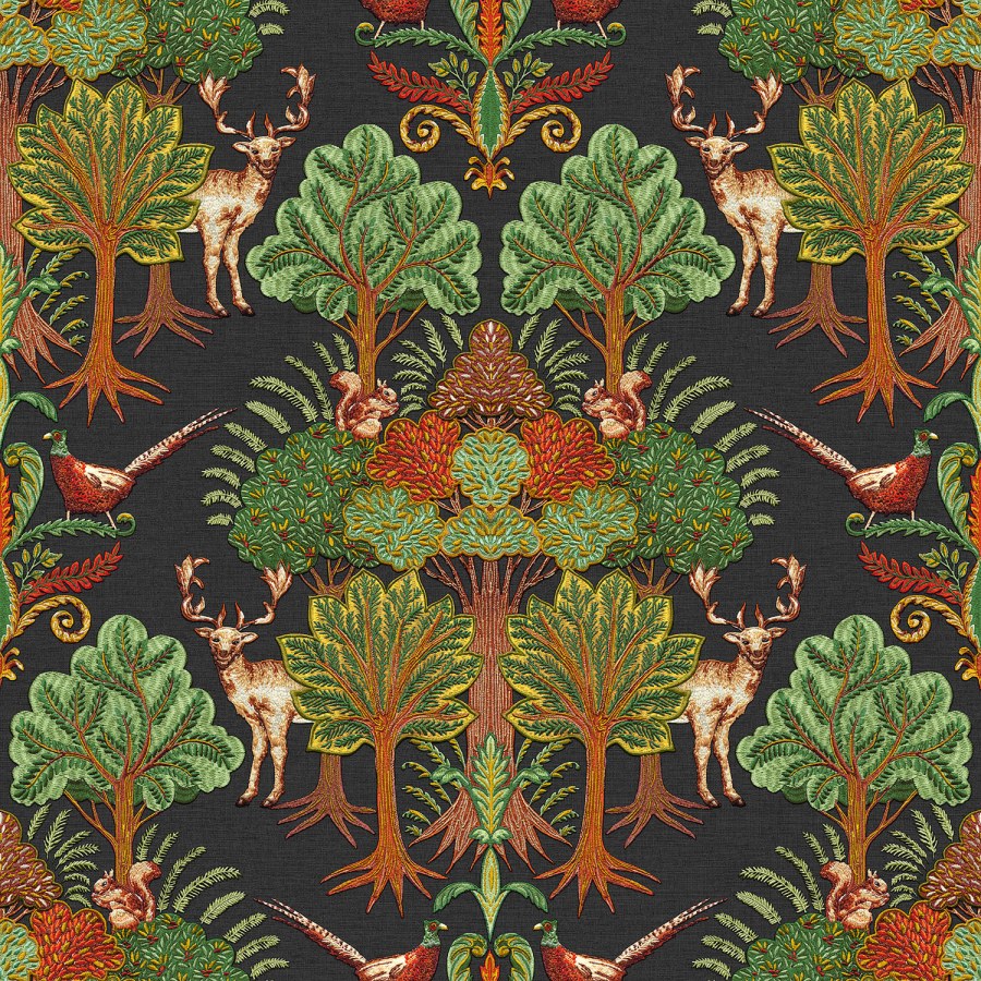 Luxusní vliesová tapeta na zeď, stromy, zvířata, TP422306, Tapestry, Design ID - Vliesové tapety