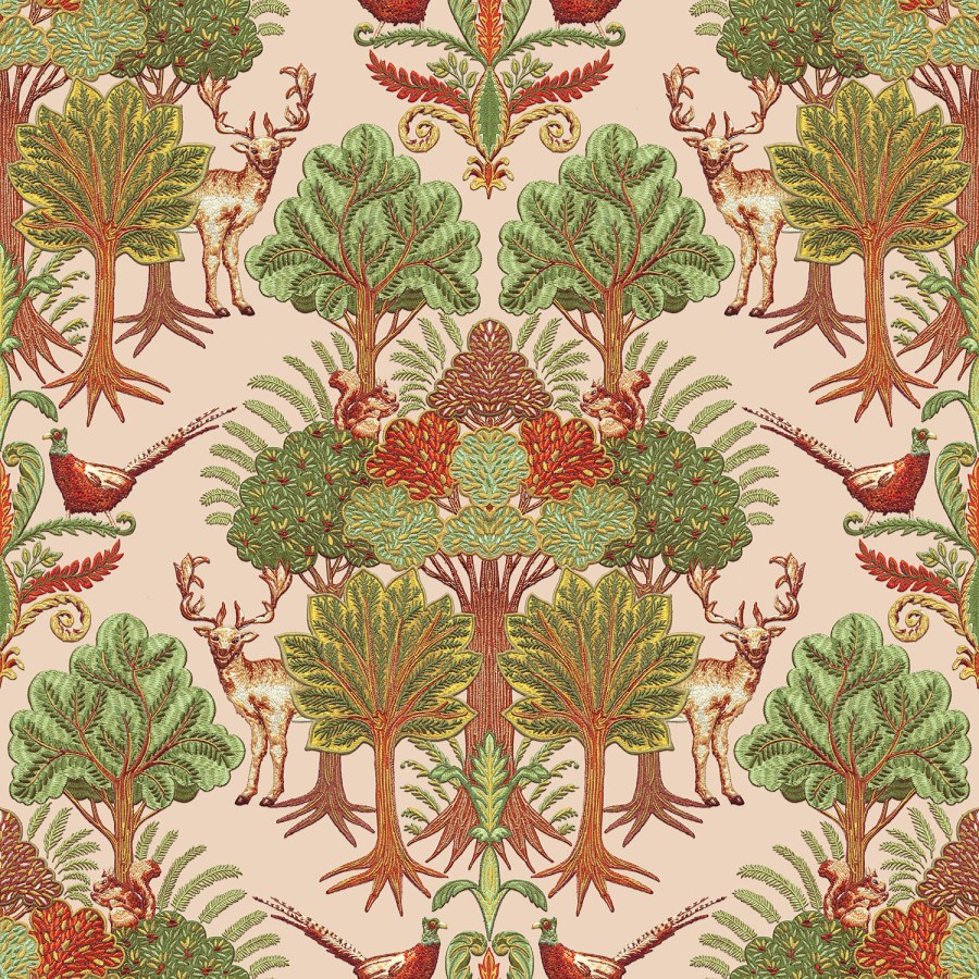 Luxusní vliesová tapeta na zeď, stromy, zvířata, TP422303, Tapestry, Design ID - Vliesové tapety