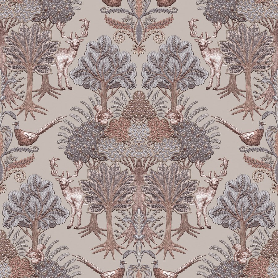 Luxusní vliesová tapeta na zeď, stromy, zvířata, TP422302, Tapestry, Design ID - Vliesové tapety