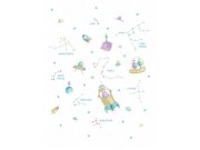 Dětská vliesová obrazová tapeta Vesmír 3552-2, 212 x 275 cm, Oh lala, ICH Wallcoverings