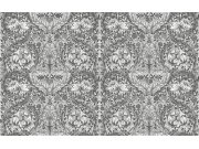 Vliesová obrazová tapeta na zeď, šedá, květiny, 125427, William Morris At Home