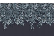 Vliesová obrazová tapeta na zeď, modrá, větvičky, listy, 125382, William Morris At Home