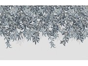 Vliesová obrazová tapeta na zeď, modrá, větvičky, listy, 125373, William Morris At Home