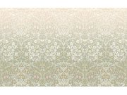 Vliesová obrazová tapeta na zeď, zeleno-růžová, květiny, ptáci, 125355, William Morris At Home