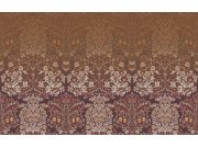 Vliesová obrazová tapeta na zeď, červená, květiny, listy, 125346, William Morris At Home