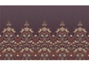 Tapety Yara Tapety dle materiálu Vliesové tapety - Vliesová obrazová tapeta na zeď, vínová, květiny, ptáci, 125301, William Morris At Home Vliesová obrazová tapeta na zeď, vínová, květiny, ptáci, 125301, William Morris At Home