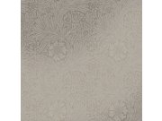 Vliesová tapeta na zeď, šedo-béžová, květiny, listy, 124257, William Morris At Home