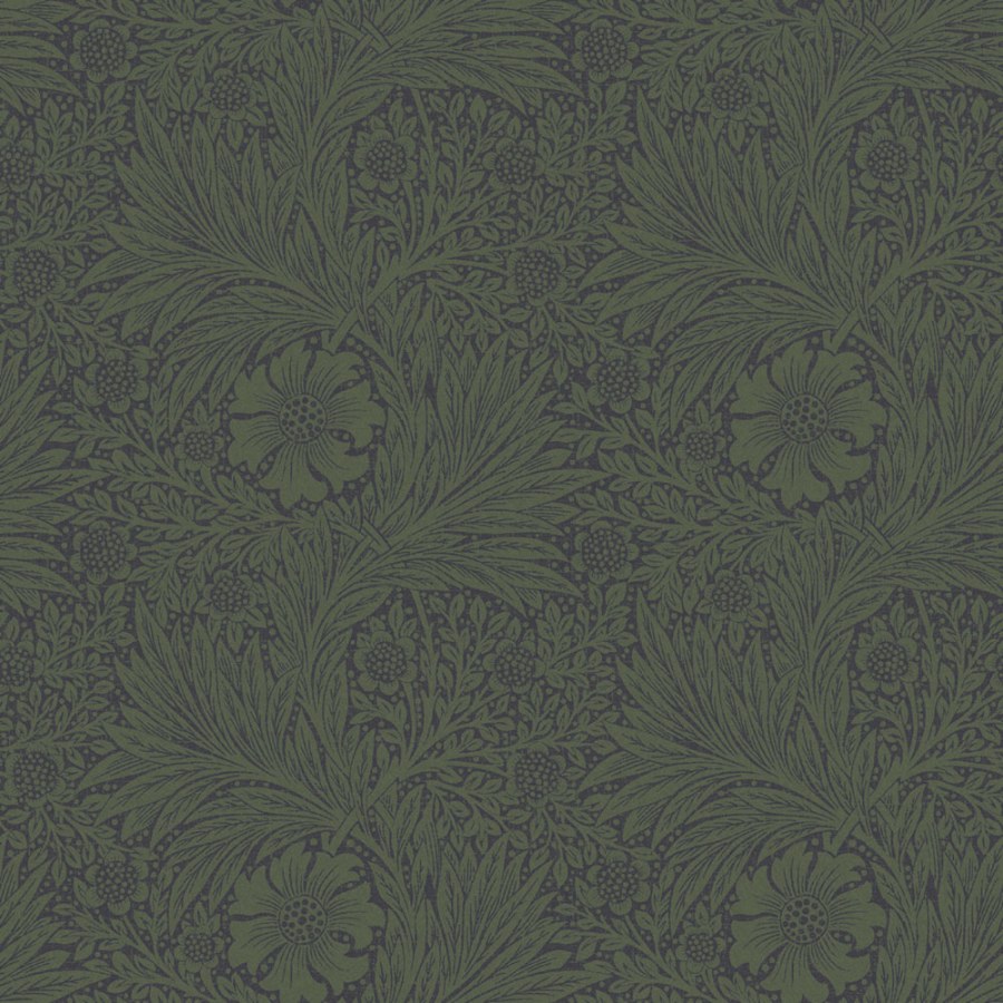 Vliesová tapeta na zeď, zelená, květiny, listy, 124255, William Morris At Home - Vliesové tapety