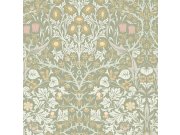 Tapety Yara Tapety dle materiálu Vliesové tapety - Vliesová tapeta na zeď, zelená, květiny, listy, 124253, William Morris At Home Vliesová tapeta na zeď, zelená, květiny, listy, 124253, William Morris At Home