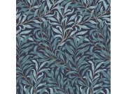 Vliesová tapeta na zeď, modrá, větvičky, 124246, William Morris At Home Tapety Yara - William Morris At Home