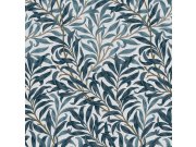 Vliesová tapeta na zeď, modrá, větvičky, 124245, William Morris At Home