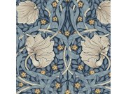 Vliesová tapeta na zeď, modrá, květiny, 124241, William Morris At Home Tapety Yara - William Morris At Home