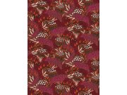 Vliesová obrazová tapeta na zeď, vínová, listy, 340286, Solange, Eijffinger