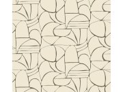 Vliesová obrazová tapeta na zeď, krémová, etno, 340280, Solange, Eijffinger