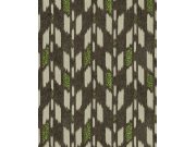 Vliesová tapeta na zeď, černá, imitace látky, 340244, Solange, Eijffinger