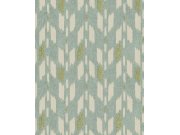 Vliesová tapeta na zeď, zelená, imitace látky, 340243, Solange, Eijffinger