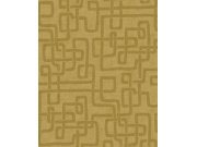 Vliesová tapeta na zeď, okrová, imitace látky, 340234, Solange, Eijffinger