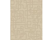 Vliesová tapeta na zeď, béžová, imitace látky, 340230, Solange, Eijffinger