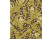 Vliesová tapeta na zeď, okrová, květiny, 340212, Solange, Eijffinger