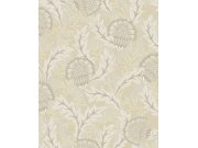 Vliesová tapeta na zeď, krémovo-zlatá, květiny, 340210, Solange, Eijffinger