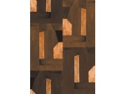 Hnědo-zlatá vliesová obrazová tapeta na zeď, 333677, Revive, Eijffinger