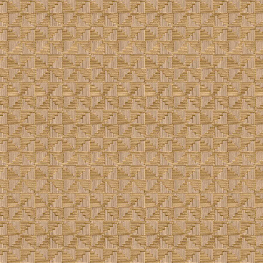 Tapety Yara - Tapety dle materiálu - Vliesové tapety - Okrová vliesová geometrická retro tapeta na zeď, 333652, Revive, Eijffinger Okrová vliesová geometrická retro tapeta na zeď, 333652, Revive, Eijffinger - Vliesové tapety