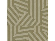 Zelená vliesová geometrická retro tapeta na zeď, 333632, Revive, Eijffinger