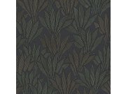 Modrá vliesová tapeta s listy, 340153, Gilded, Eijffinger