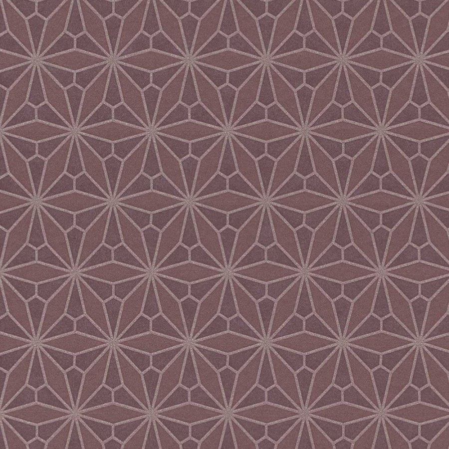 Fialová vliesová květinová tapeta na zeď, 340146, Gilded, Eijffinger - Vliesové tapety