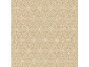 Béžová vliesová květinová tapeta na zeď, 340141, Gilded, Eijffinger