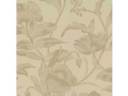 Béžovo-zlatá květinová vliesová tapeta na zeď, 340132, Gilded, Eijffinger