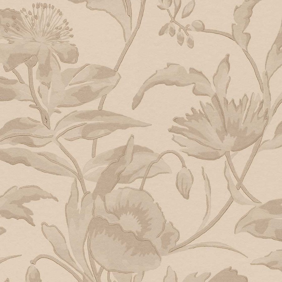 Růžovo-zlatá květinová vliesová tapeta na zeď, 340131, Gilded, Eijffinger - Vliesové tapety