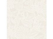 Krémová vliesová květinová tapeta na zeď, 340110, Gilded, Eijffinger