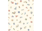 Dětská geometrická vliesová tapeta na zeď, 323074, Explore, Eijffinger