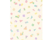 Dětská geometrická vliesová tapeta na zeď, 323070, Explore, Eijffinger