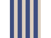 Modrá pruhovaná vliesová tapeta na zeď, 323045, Explore, Eijffinger