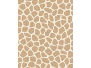 Hnědá vliesová tapeta na zeď, imitace žirafí kůže, 323033, Explore, Eijffinger