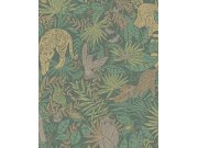 Zelená dětská vliesová tapeta na zeď džungle, 323024, Explore, Eijffinger