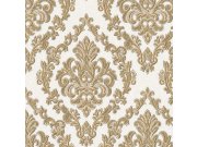 Zámecká vliesová tapeta na zeď, krémovo-zlatá, 1405-5, Dante, AdaWall