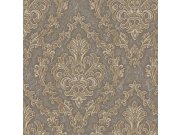 Zámecká vliesová tapeta na zeď, hnědá, 1405-4, Dante, AdaWall