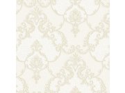 Zámecká vliesová tapeta na zeď, krémová, 1403-1, Dante, AdaWall