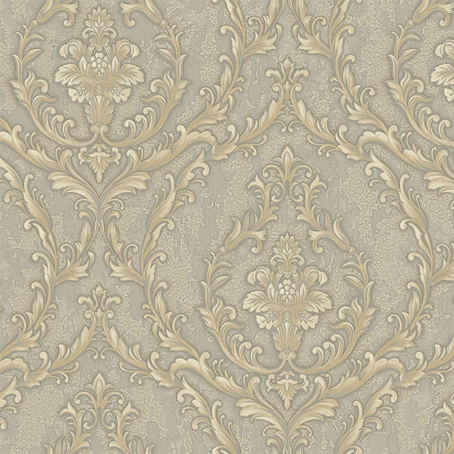 Zámecká vliesová tapeta na zeď, hnědo-béžová, 1401-5, Dante, AdaWall - Vliesové tapety