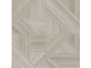 Hnědo-béžová vliesová geometrická tapeta na zeď, 43842, Terra, Cristiana Masi by Parato