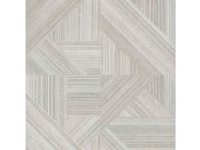 Šedo-krémová vliesová geometrická tapeta na zeď, 43841, Terra, Cristiana Masi by Parato